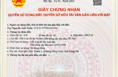 Bán đất có nhà, giáp QL14, gần BV đa khoa tỉnh, trường học, khu CN